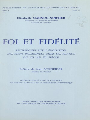 cover image of Foi et fidélité